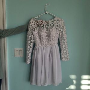 White Lacy Dress